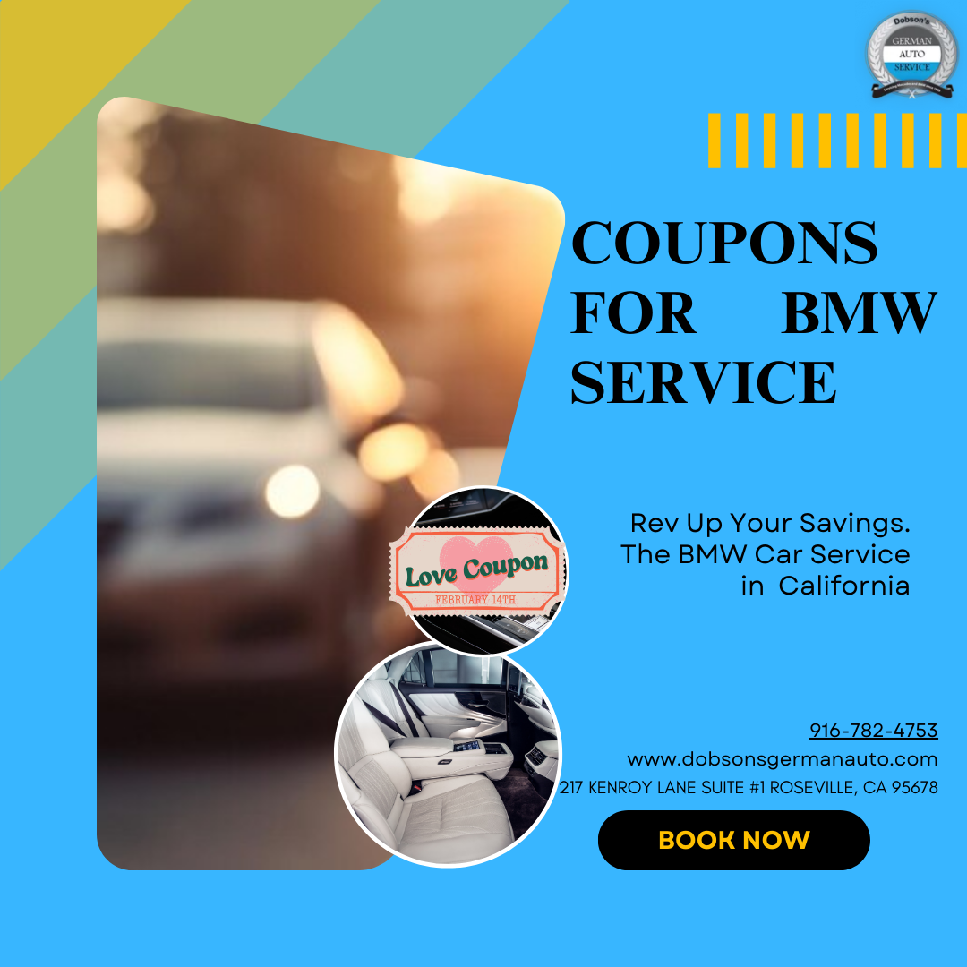 Coupons for BMW Service