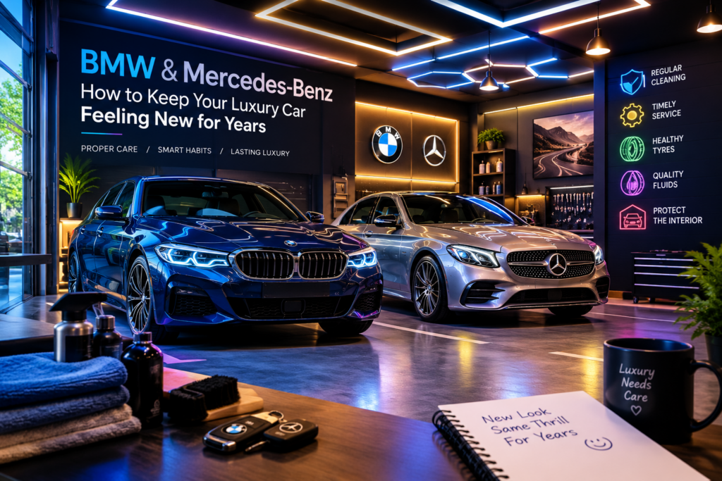 BMW & Mercedes-Benz: How to Keep Your Luxury Car Feeling New for Years